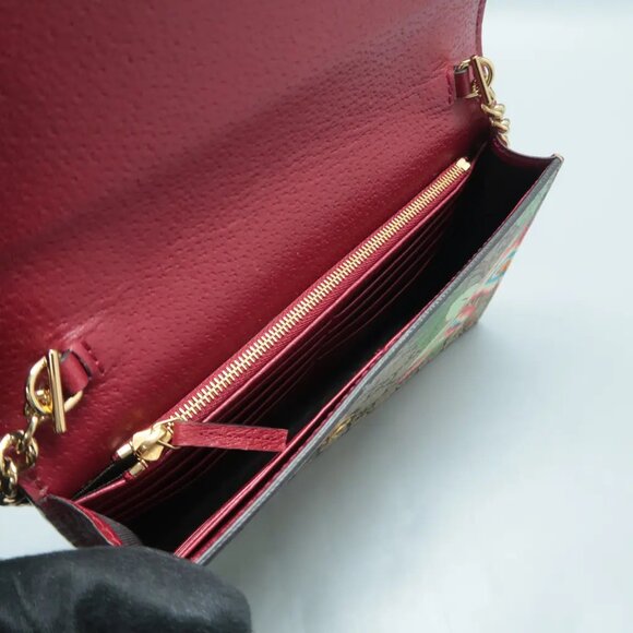 100% Authentic GUCCI Brown Canvas Shoulder Bag 633-11624 - Picture 10 of 12